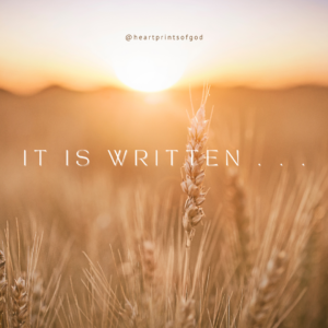 It is Written