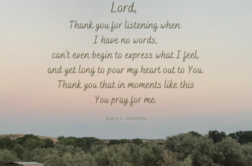 When You Have No Words