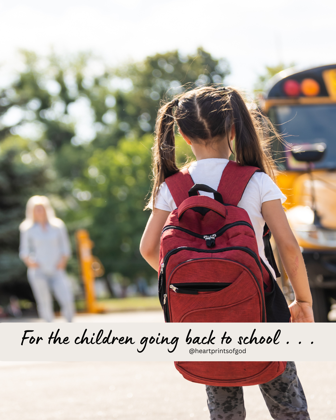 Prayer for Back to School